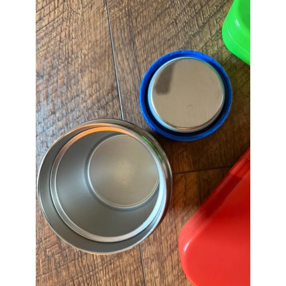 Yumbox Bento Lunch Box Set of 3 with matching Stainless Thermos